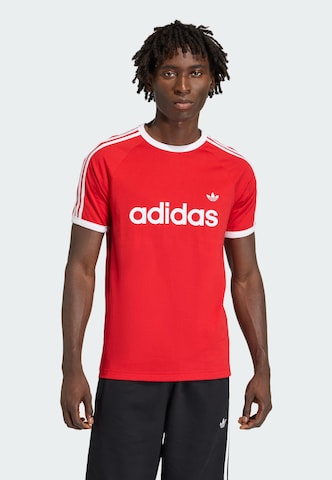 ADIDAS ORIGINALS Shirt 'Ringer' in Red: front