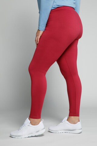 Ulla Popken Skinny Leggings in Rood