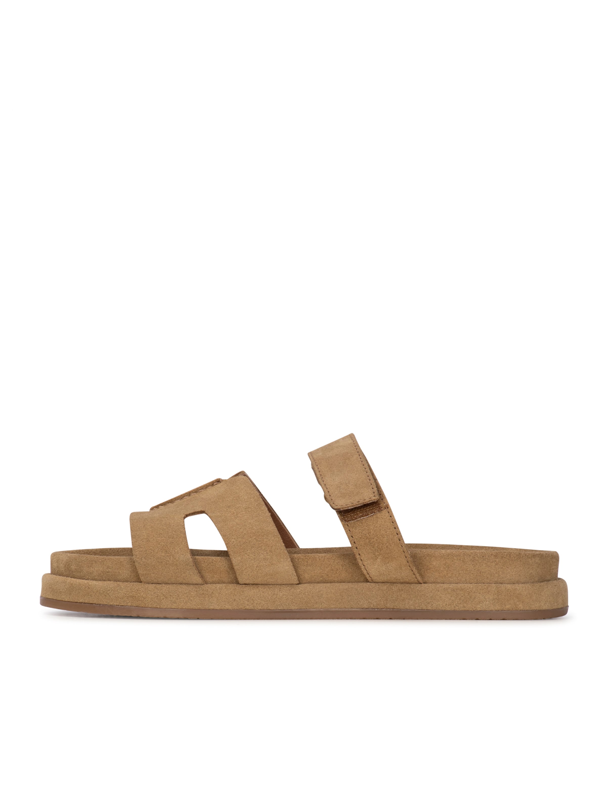 PS Poelman Pantolette 'Mag' in Beige: Vorderseite