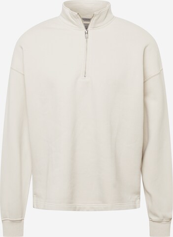 Abercrombie & Fitch Sweatshirt i hvit: forside