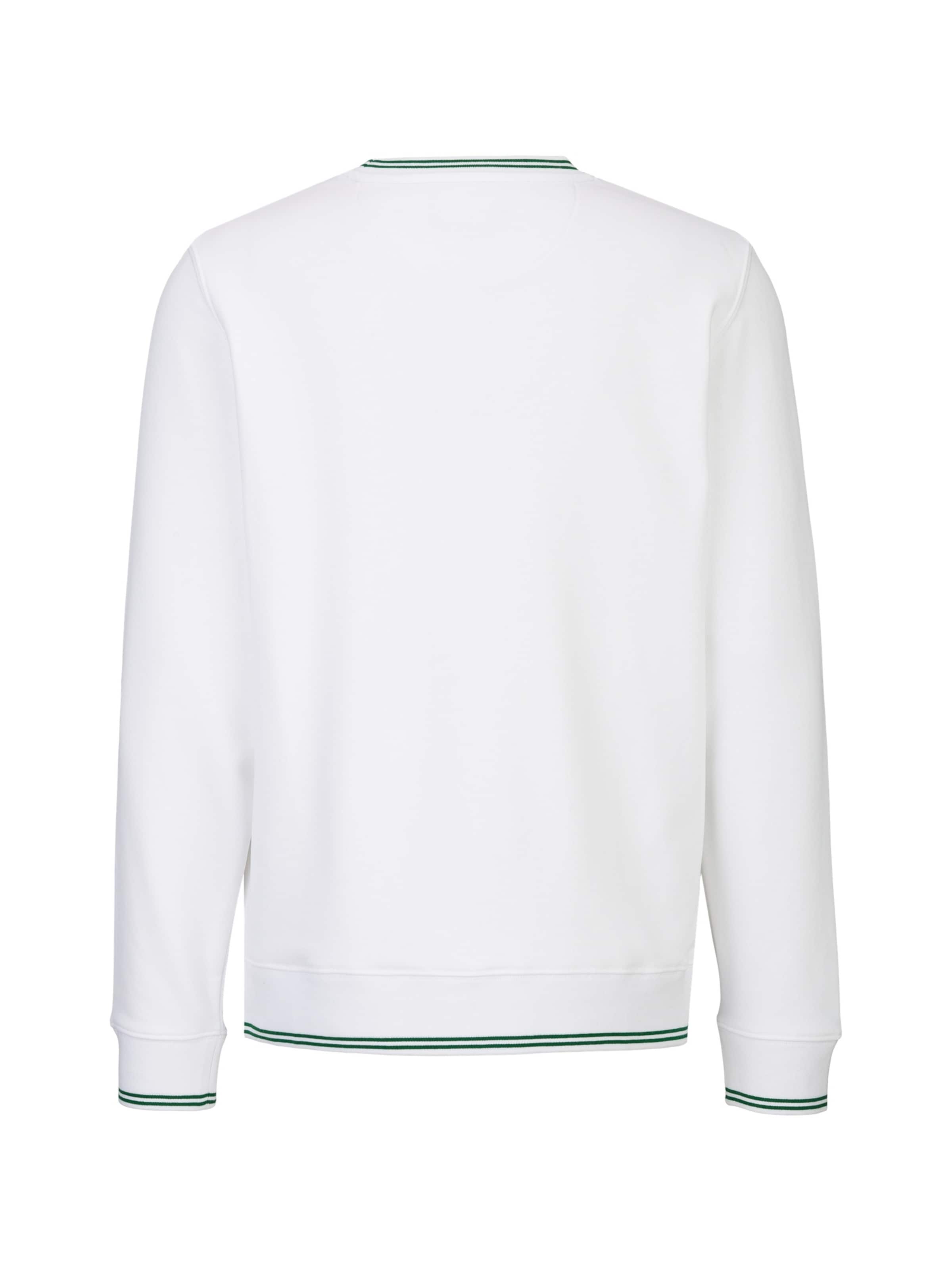 19V69 ITALIA Sweatshirt 'Nico Tennis 2' in Wit