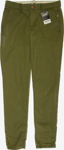 Tommy Jeans Pants in S in Green: front