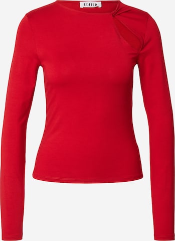 EDITED Shirt 'Leany' in Red: front