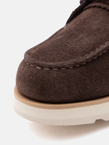 TIMBERLAND Δετό παπούτσι σε καφέ