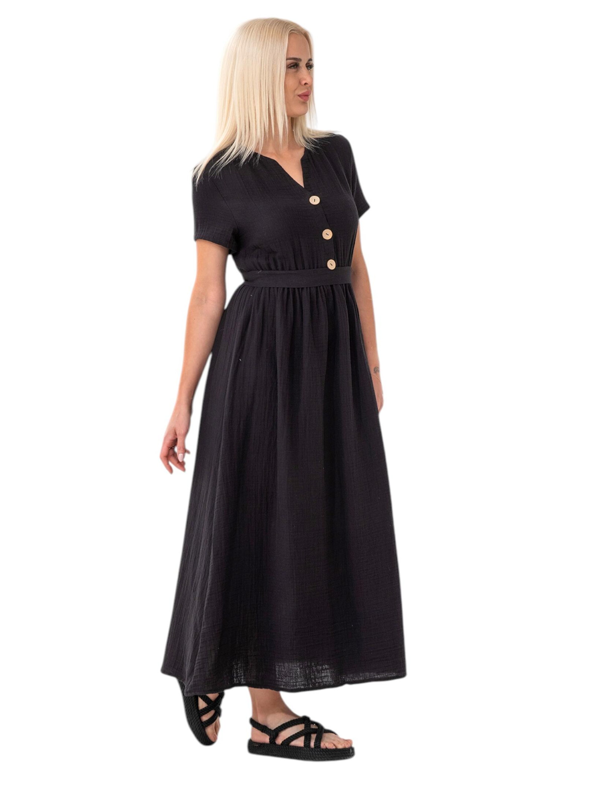 Robe d’été 'MIRA' WENOR en noir