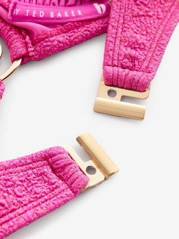 B by Ted Baker Bandeau Bikinitop in Roze