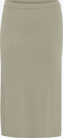 Cream - Falda 'Dela' en verde: frente