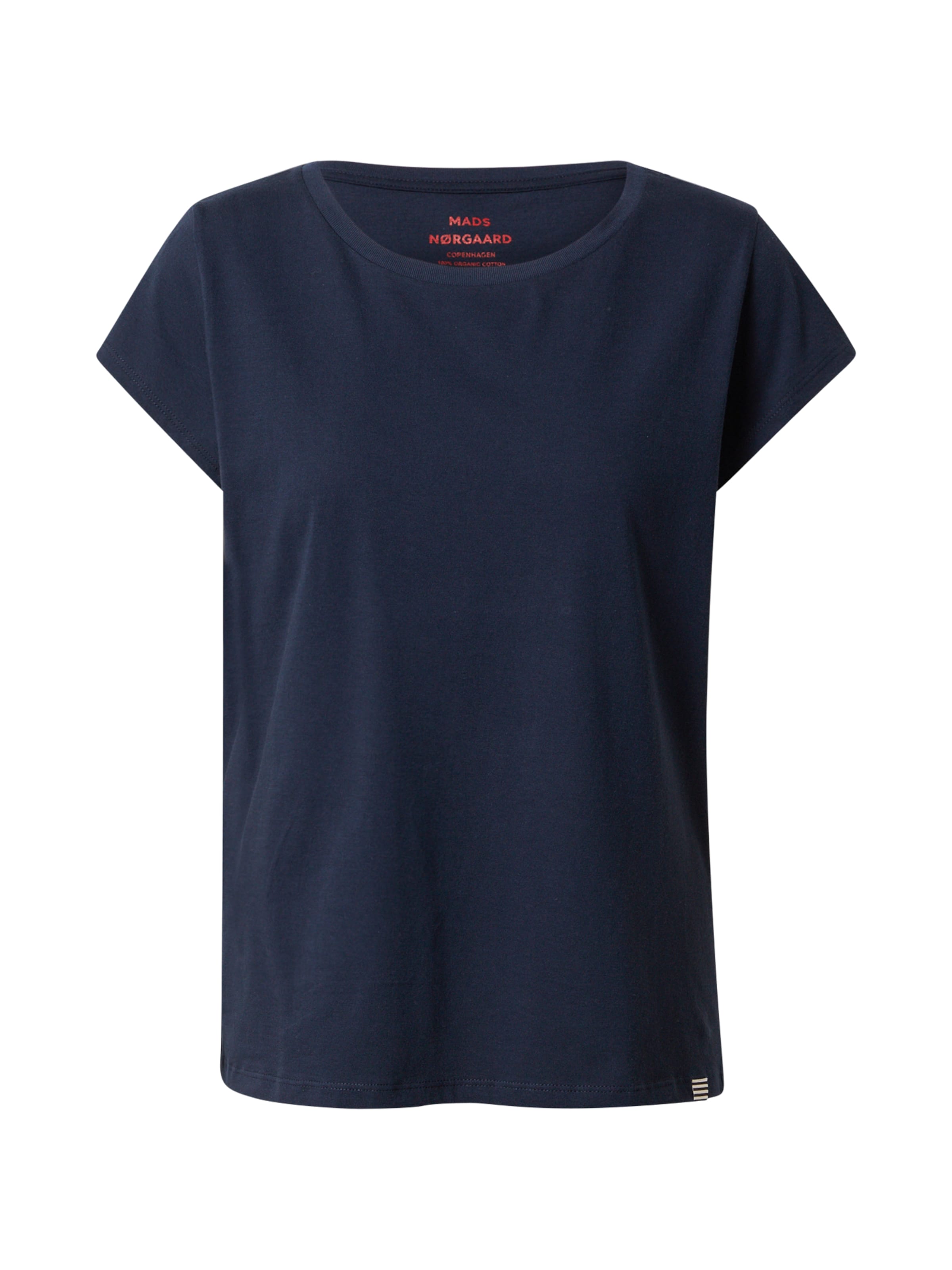 Frauen Shirts & Tops MADS NORGAARD COPENHAGEN T-Shirt 'Favorite Teasy' in Dunkelblau - RM55087