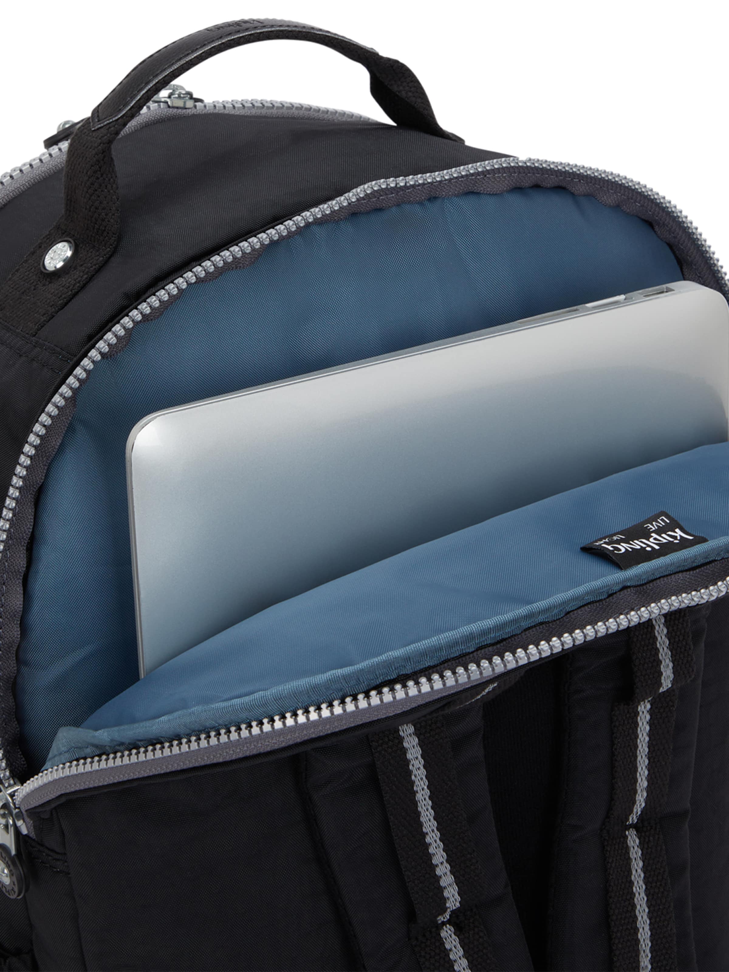 KIPLING - Mochila 'Seoul College Extra' en negro