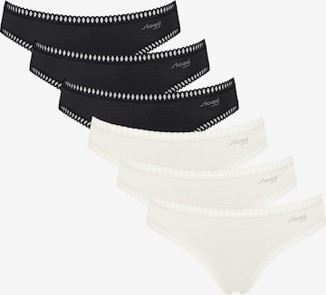 SLOGGI Slip in Black: front