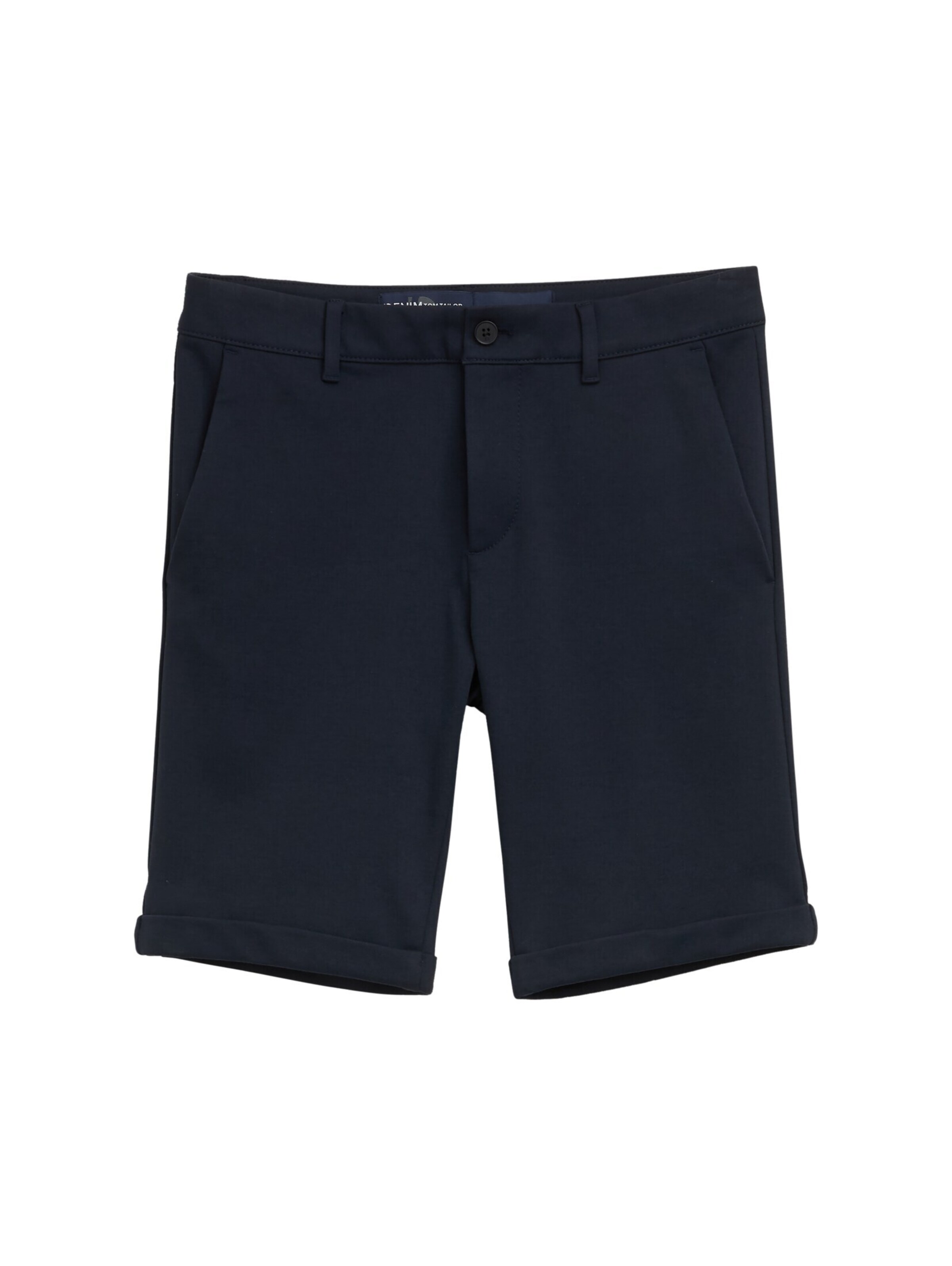 TOM TAILOR DENIM Slimfit Broek in Blauw: voorkant