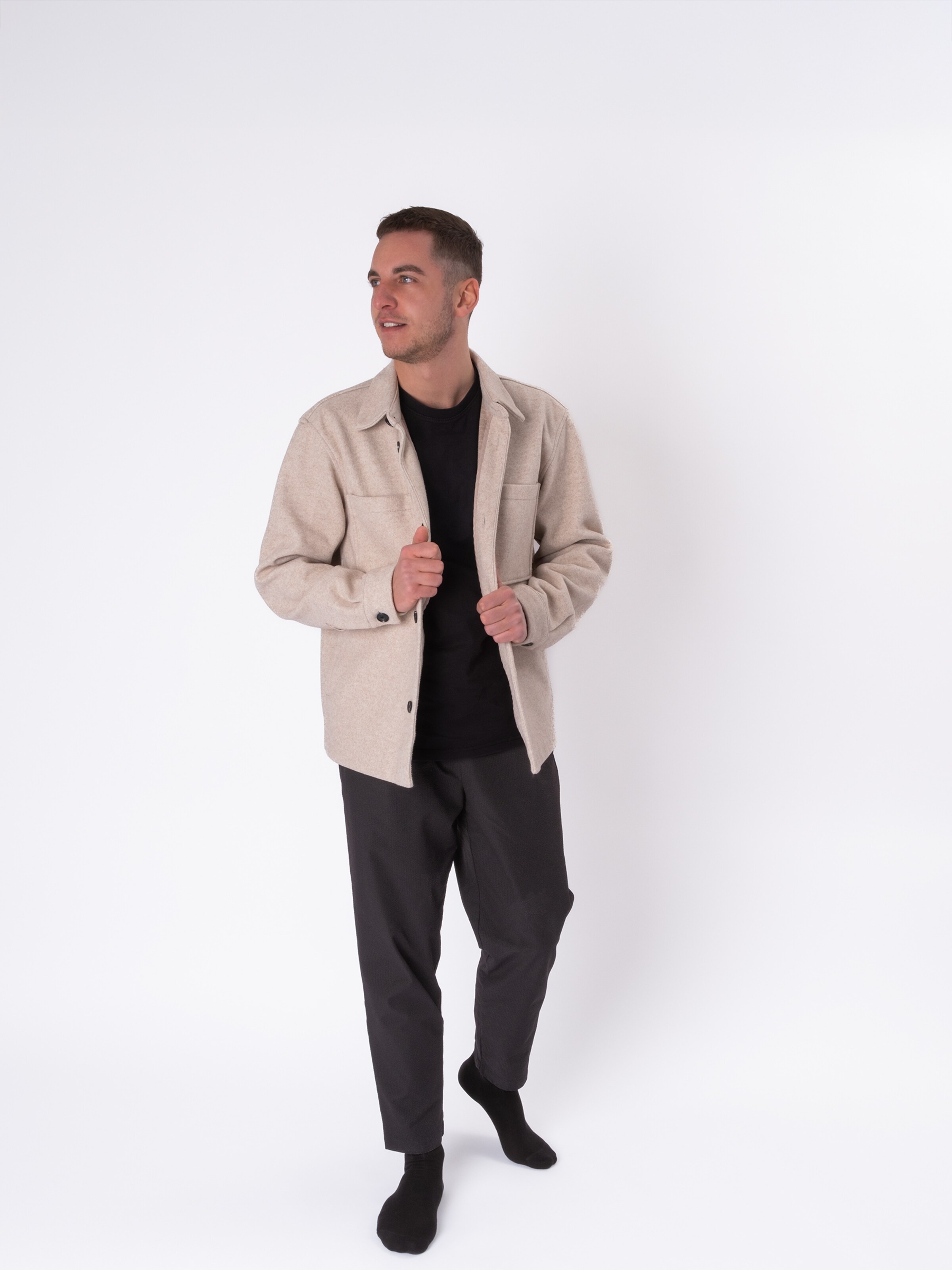 Occulto Socks 'Hermann' in Black