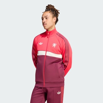 Giacca di felpa sportiva 'Olympique Lyon' di ADIDAS PERFORMANCE in rosa