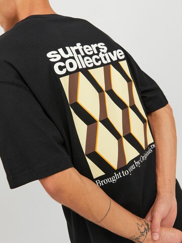 JACK & JONES T-Shirt 'Belize' in Schwarz