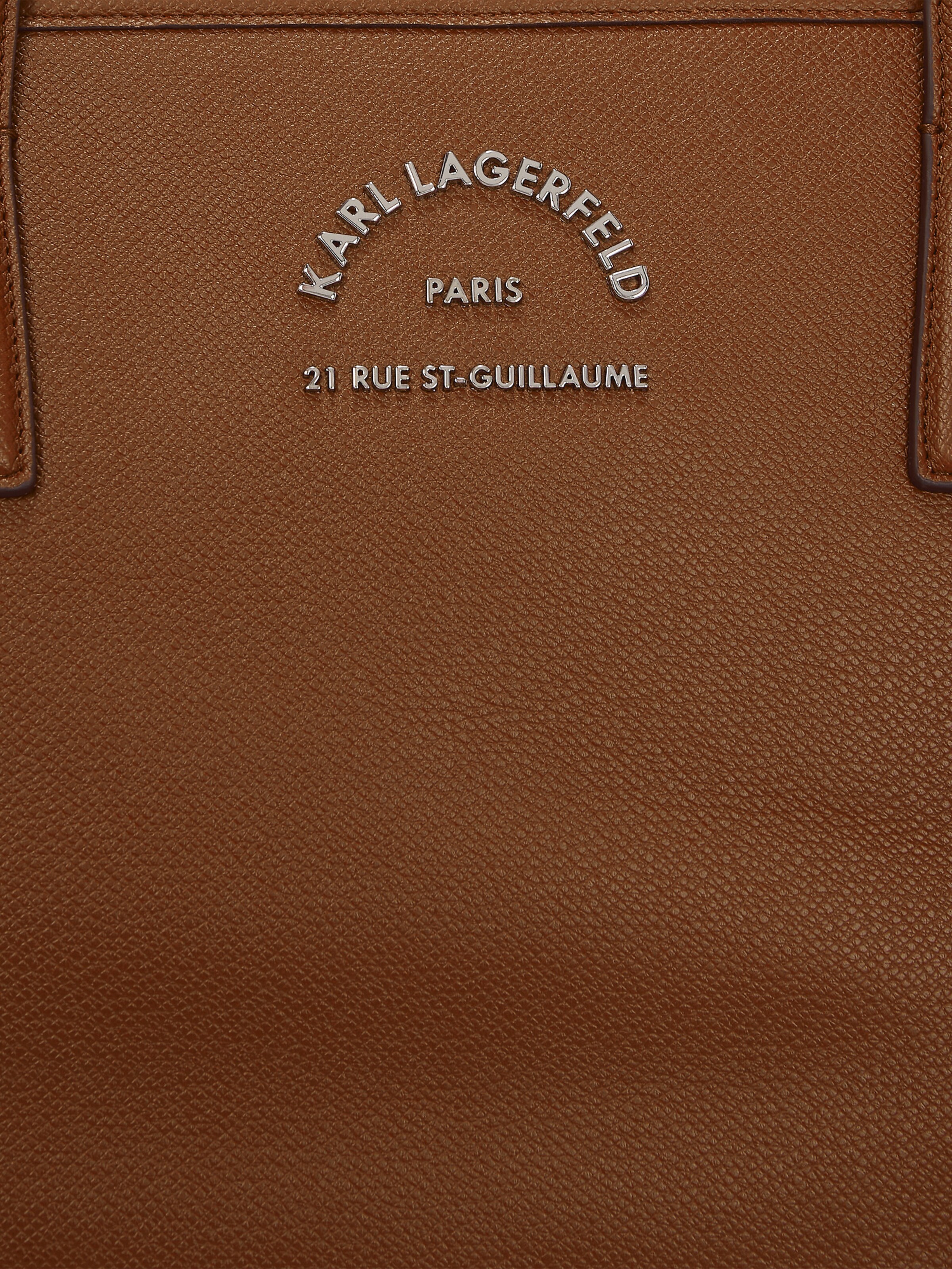 Karl Lagerfeld Μεγάλη τσάντα σε καφέ