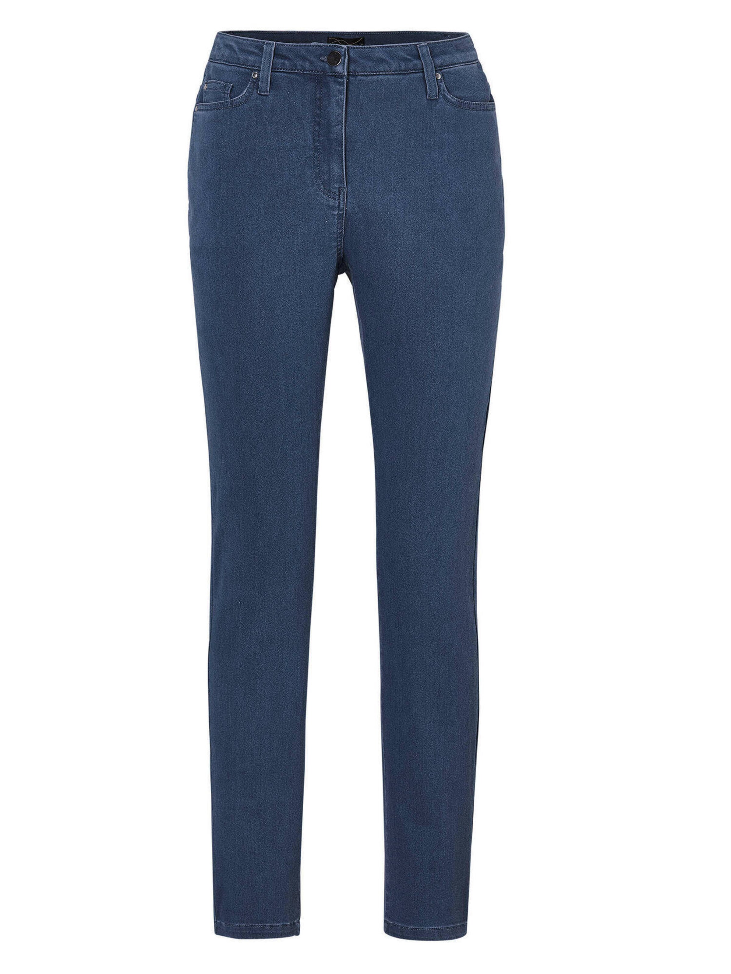 Goldner Jeans 'BELLA' in Blauw: voorkant