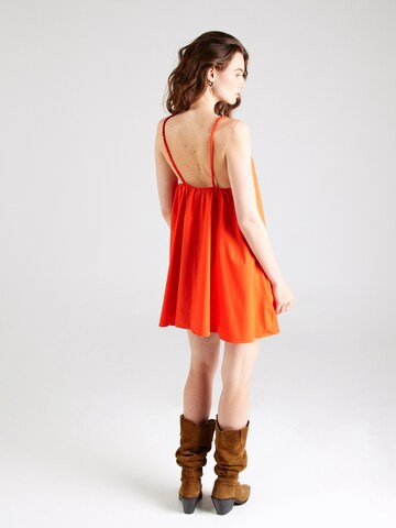 TOPSHOP Summer dress in Red