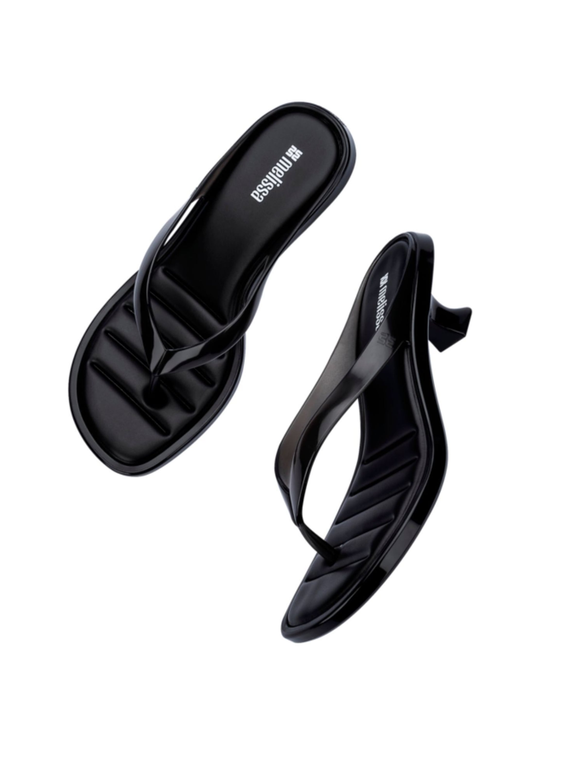 MELISSA T-bar sandals in Black