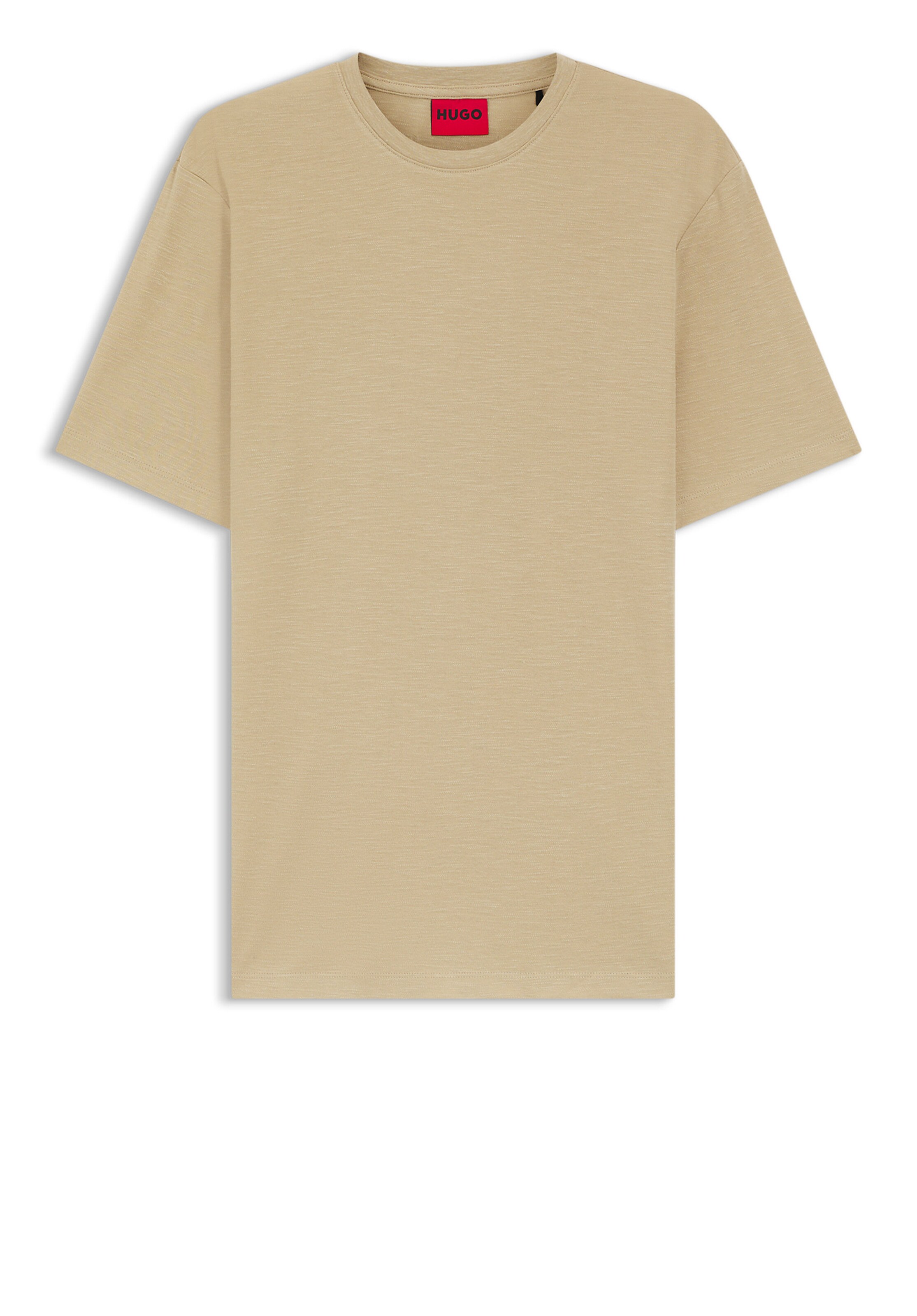 HUGO Shirt 'Dulerostee' in mottled beige, Item view