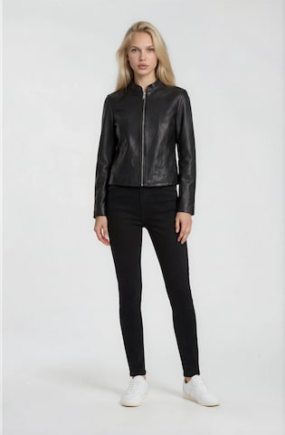 trueprodigy Lederjacke 'Kami' in Schwarz