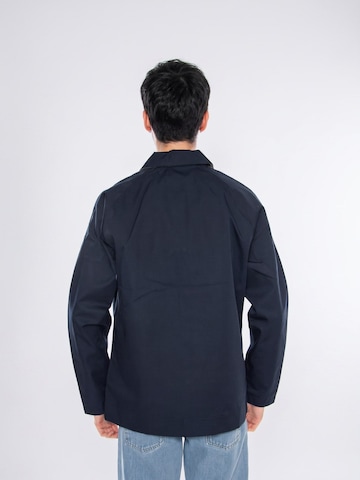 Barbour Between-season jacket 'Short Roking Waterproof Jacket Navy' in Blue