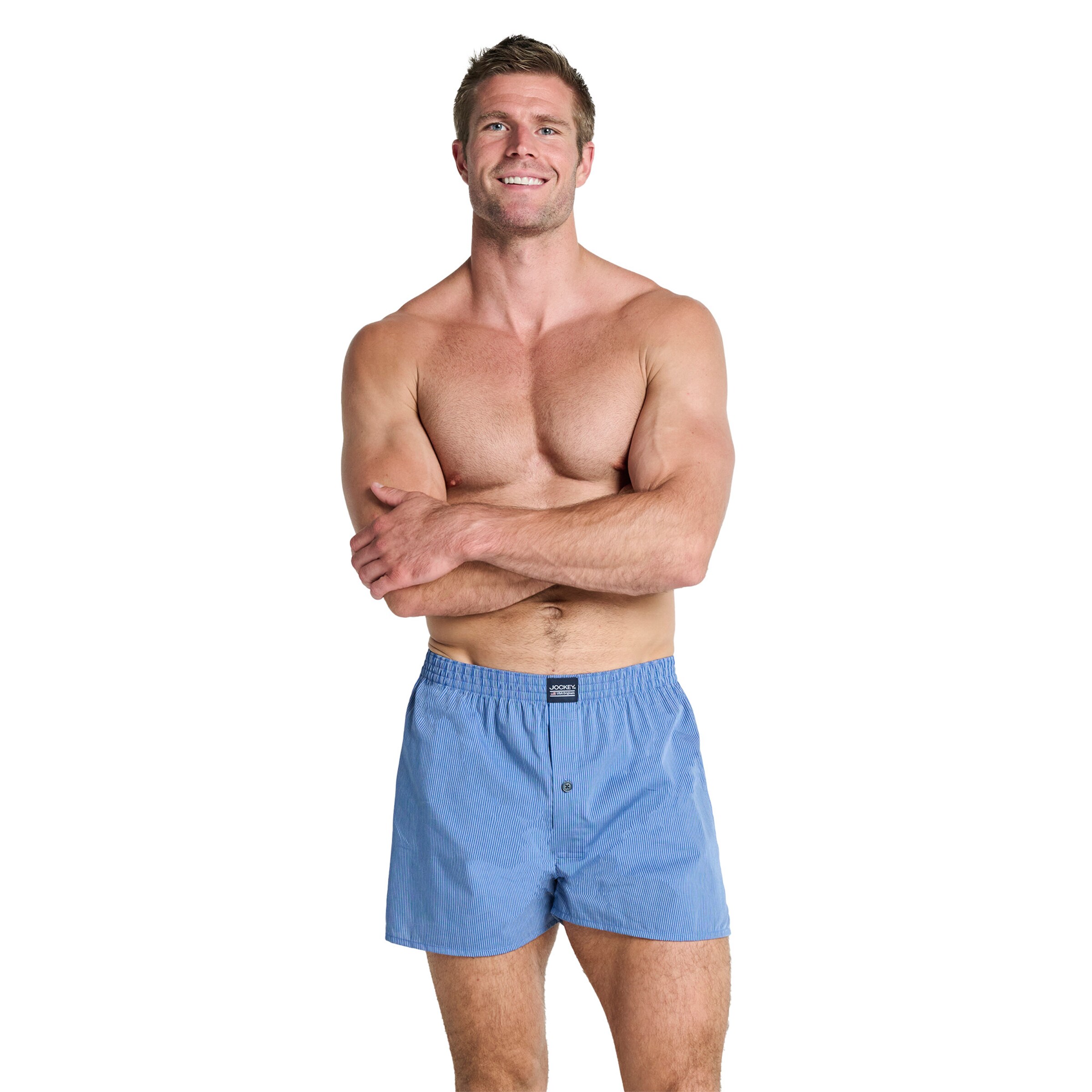 JOCKEY Boxershorts in Blau: Vorderseite