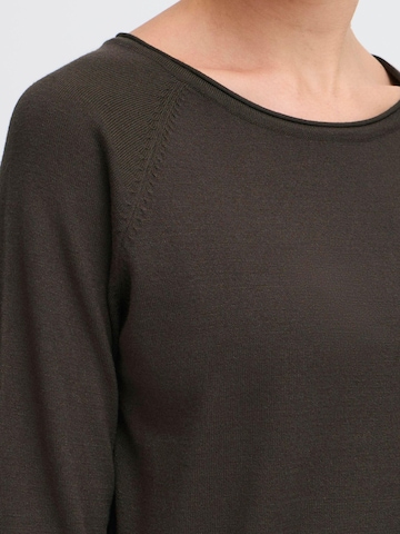 Oxmo - Pullover 'Fkeana' em castanho