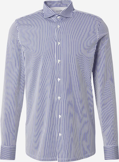 Dalykinio stiliaus marškiniai iš OLYMP, spalva – tamsiai mėlyna jūros spalva / balta, Prekių apžvalga