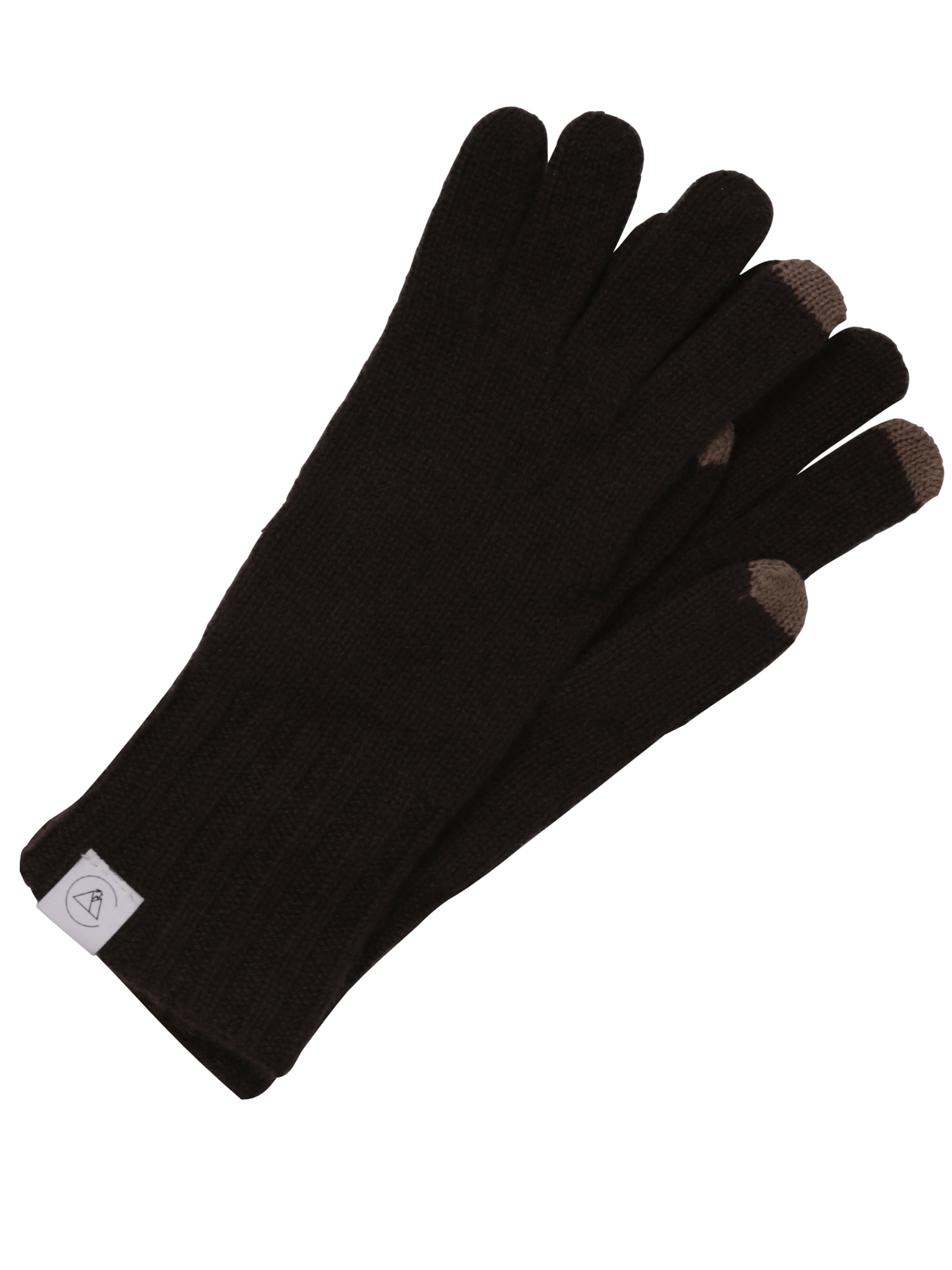 CASH-MERE.CH Sormikkaat värissä ruskea: etupuoli