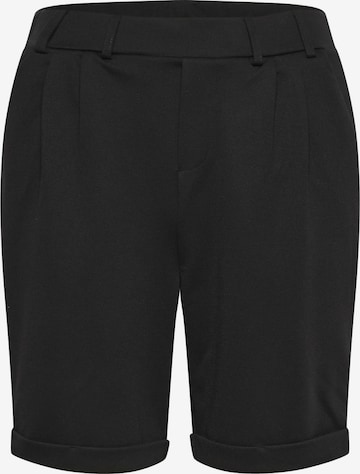 Kaffe Regular Pleat-front trousers 'Jenny' in Black: front