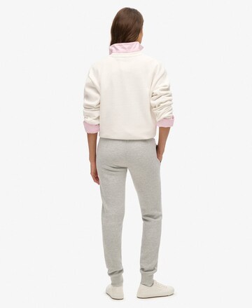 Superdry Tapered Broek in Beige