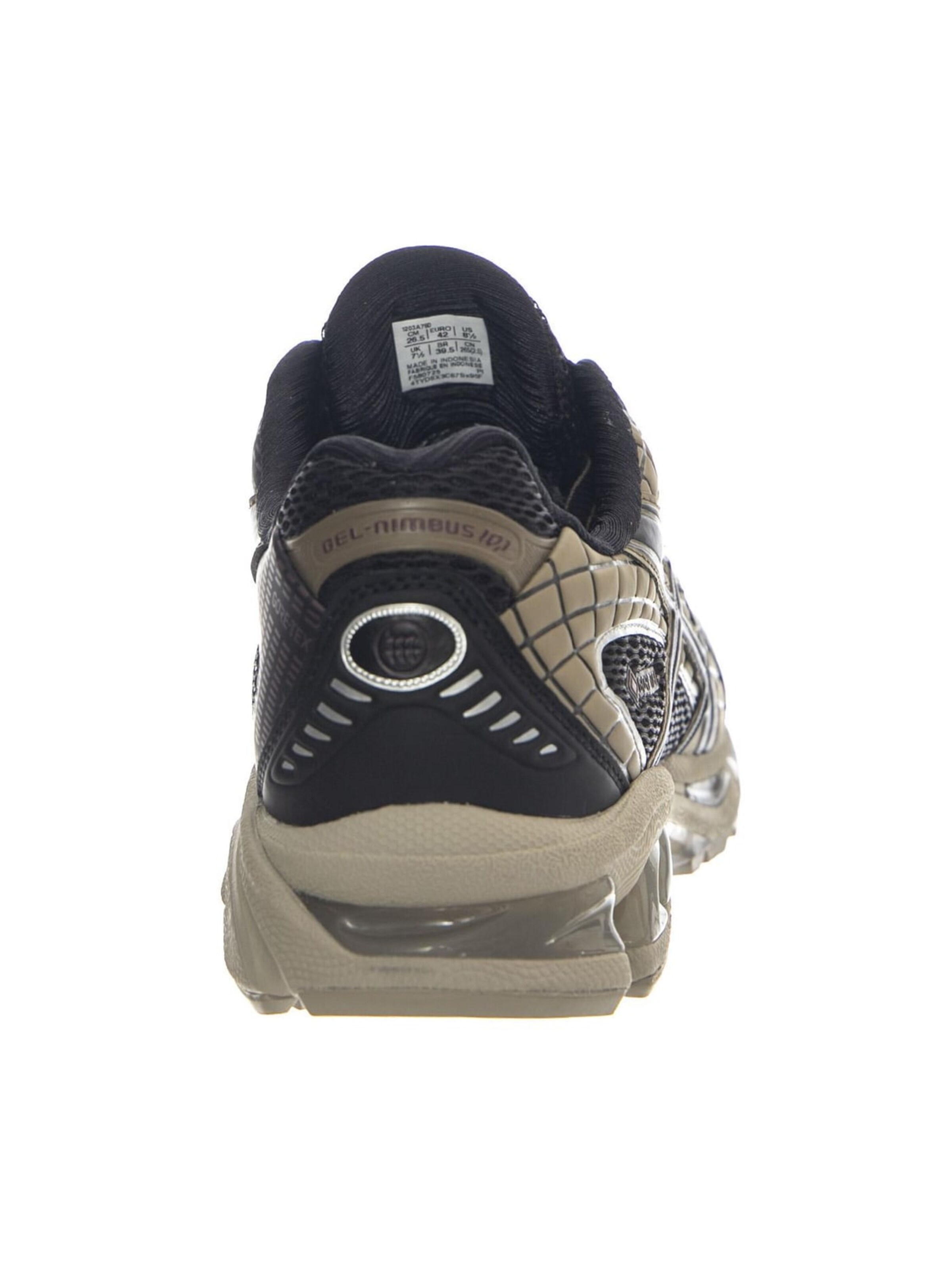 Scarpa stringata sportiva 'GEL-NIMBUS 10.1 GTX Black / Pepper' di ASICS in colori misti
