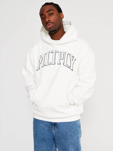 Multiply Apparel Sweatshirt i vit