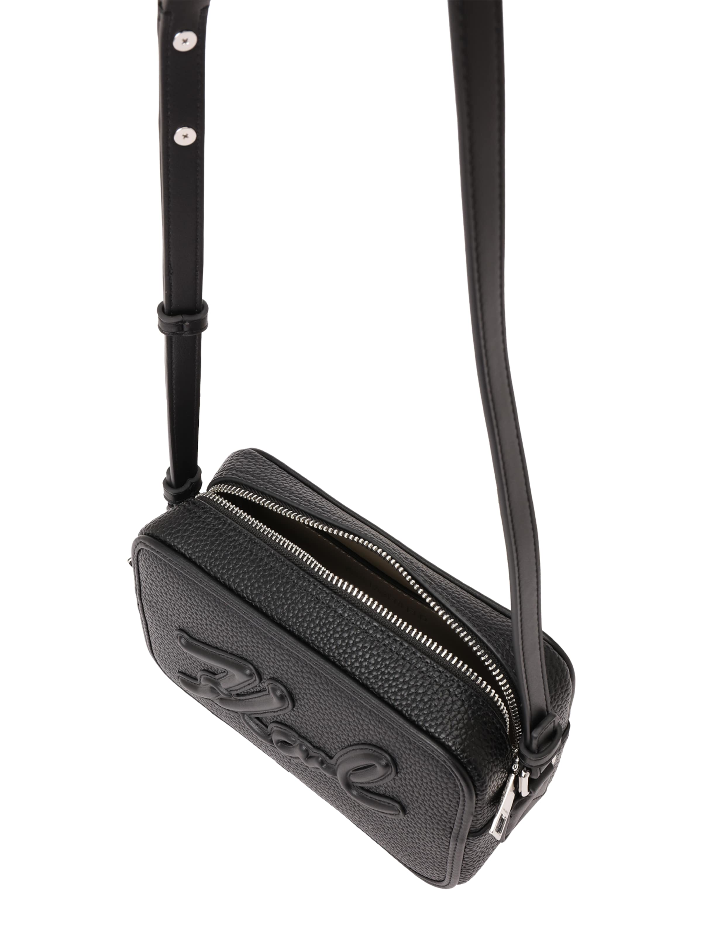 Karl Lagerfeld Õlakott 'Grainy', värv must