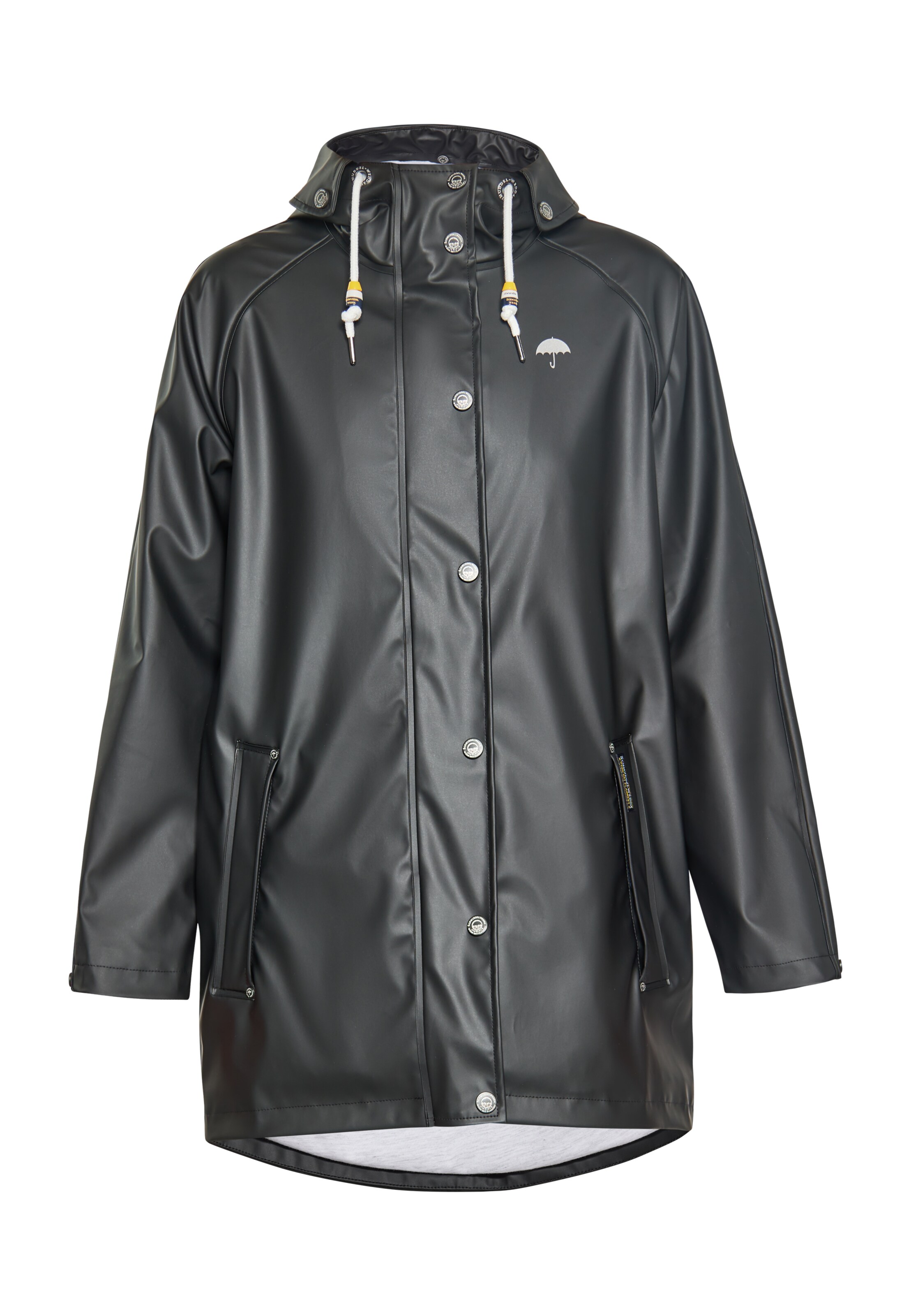 juoda Schmuddelwedda Demisezoninė striukė: priekis