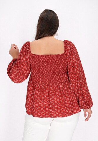 Usha Blouse in Rood