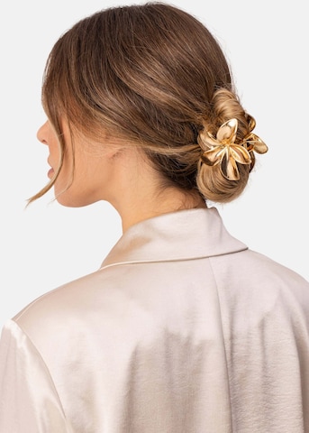 PURELEI - Bijuteria de cabelo em ouro: frente