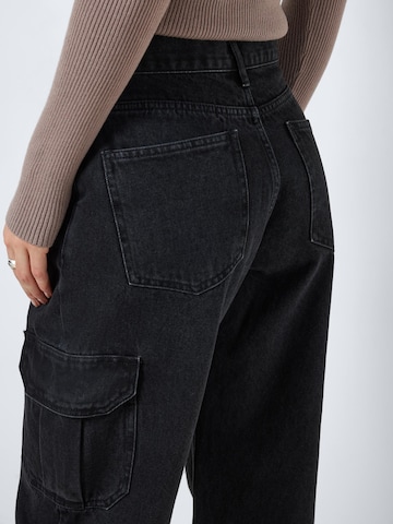 Noisy may Loose fit Cargo Jeans 'ALEXA' in Black