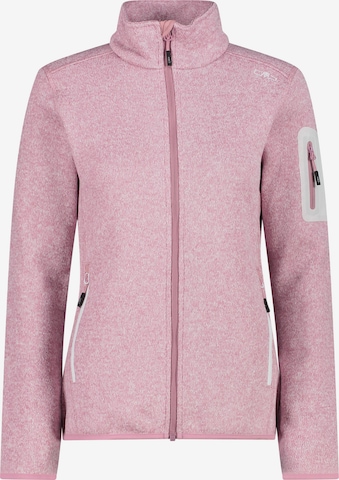 rozā CMP Funkcionāla flīsa jaka: no priekšpuses