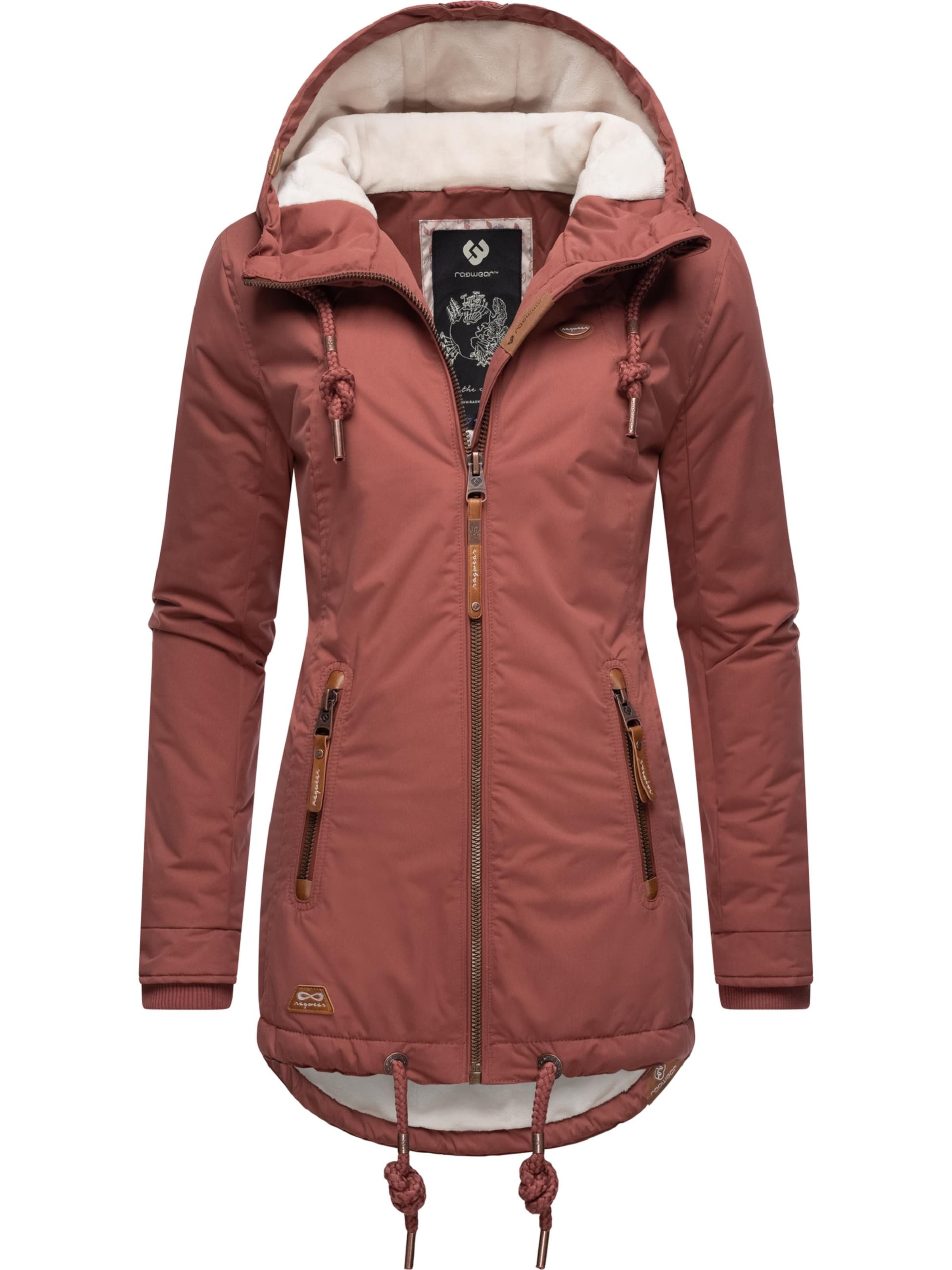 Ragwear Vinterjacka 'Zuzka' i brun: framsida