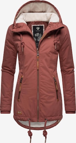 Veste fonctionnelle 'Zuzka' Ragwear en marron : devant