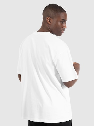 T-Shirt 'Blake' Smilodox en blanc