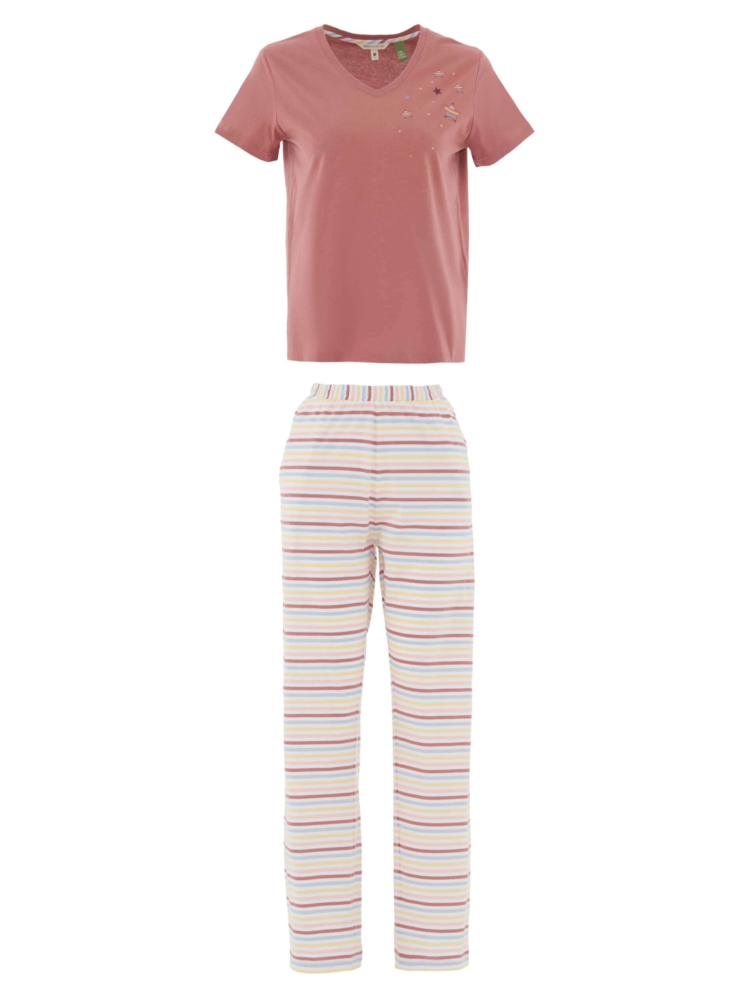 Organication Pajama in Mixed colors: front
