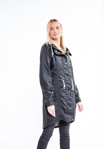 Schmuddelwedda Raincoat in Blue: front