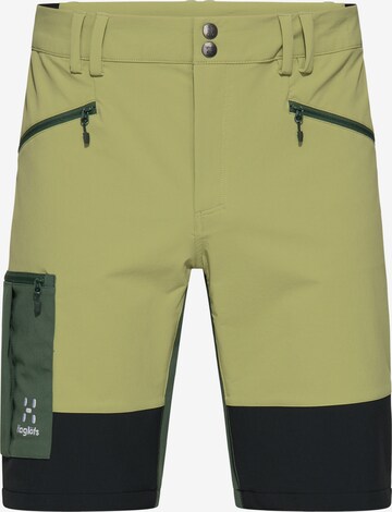 Haglöfs Slim fit Outdoor Pants in Green: front