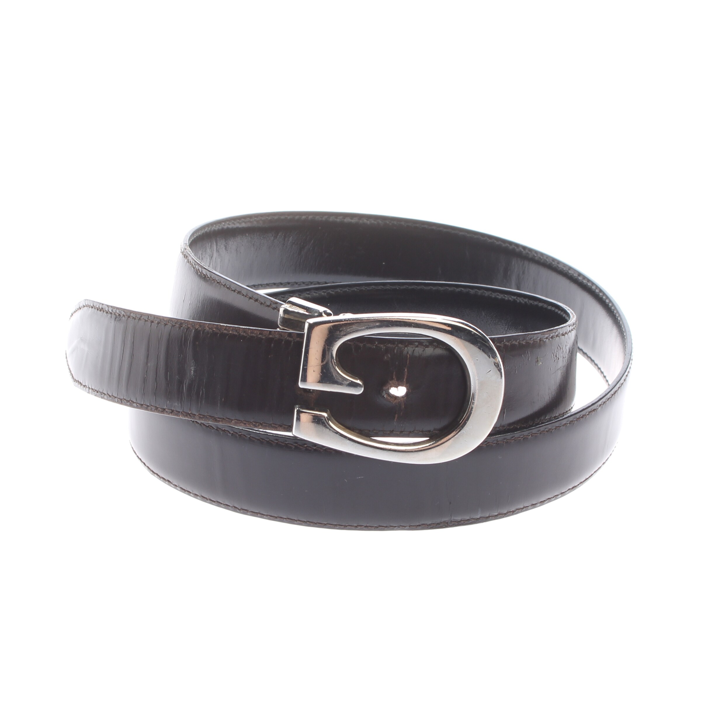 Gucci Gürtel L in Schwarz: Vorderseite