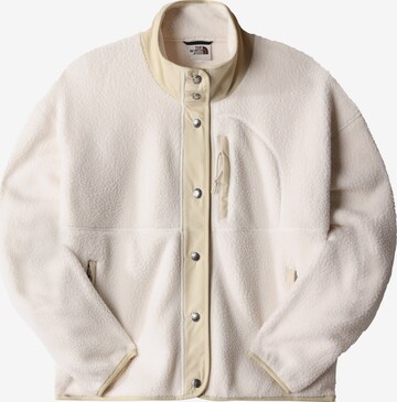 Veste en polaire fonctionnelle 'CRAGMONT' THE NORTH FACE en blanc : devant