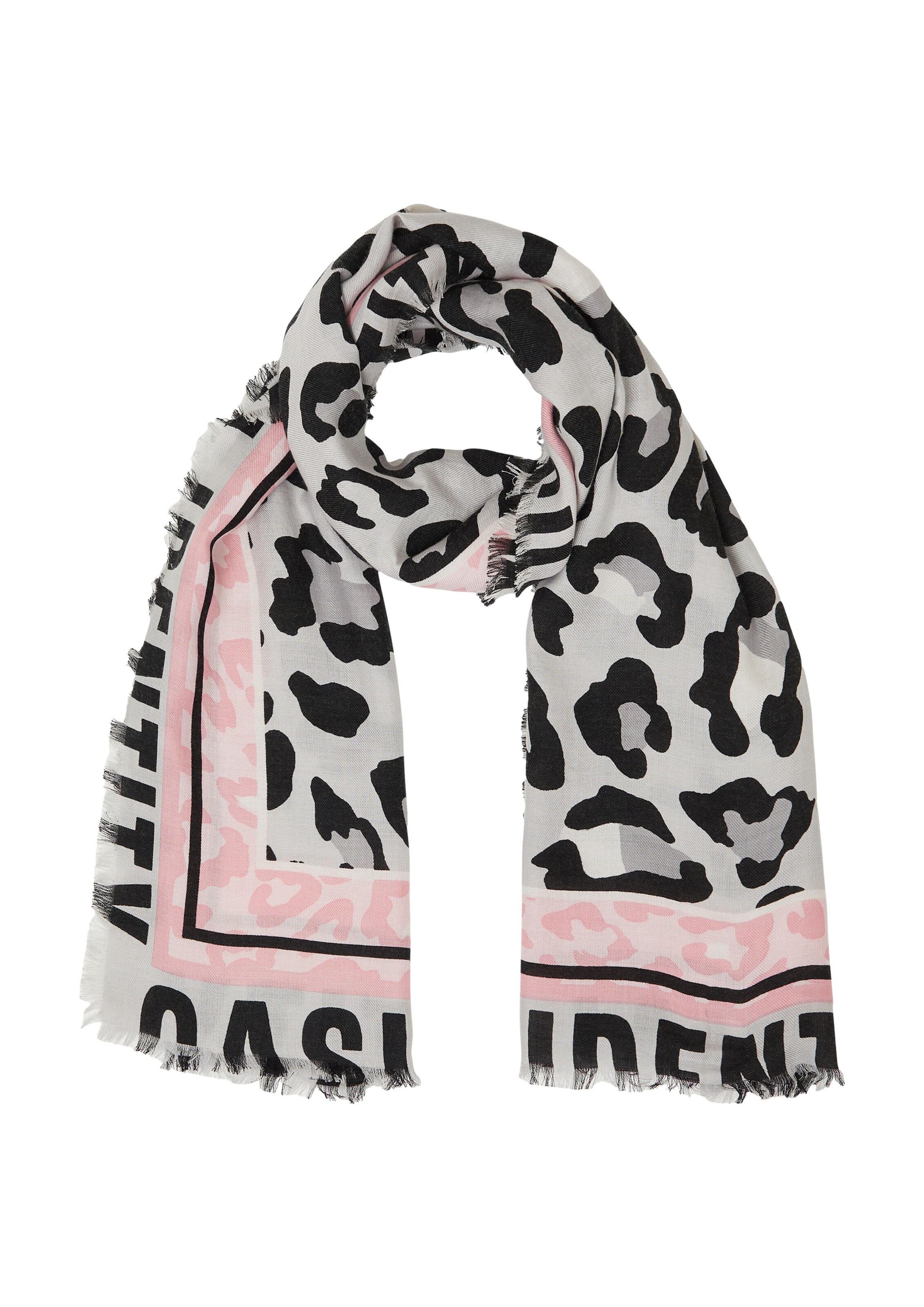 Écharpe COMMA en gris : devant