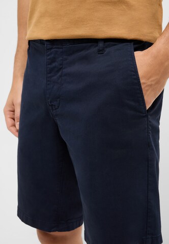 MUSTANG Slimfit Short 'Brad' in Blau