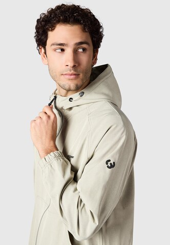 Veste mi-saison 'Roog A' Ragwear en vert